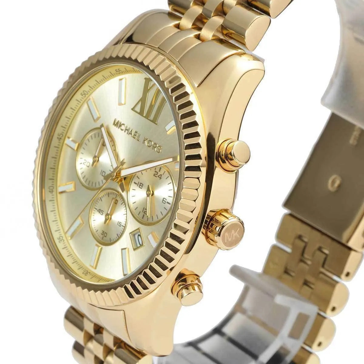 Michael Kors MK8281 Lexington Men's Gold Watch - SJR London Timepiece