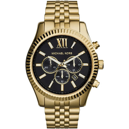 Michael Kors MK8286 Lexington Men's Gold Watch - SJR London Timepiece