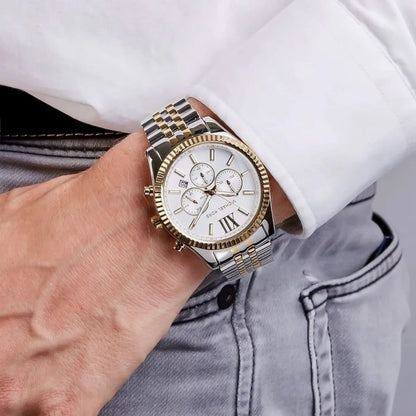 Michael Kors MK8344 Lexington Men's Two-Tone Watch - SJR London Timepiece