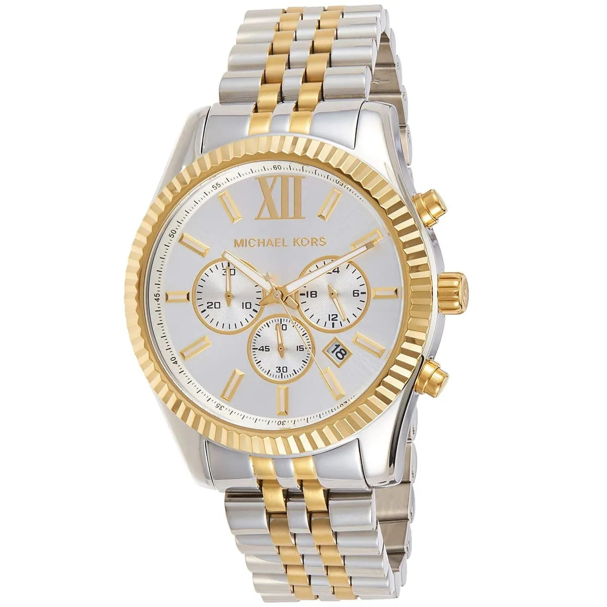 Michael Kors MK8344 Lexington Men's Two-Tone Watch - SJR London Timepiece