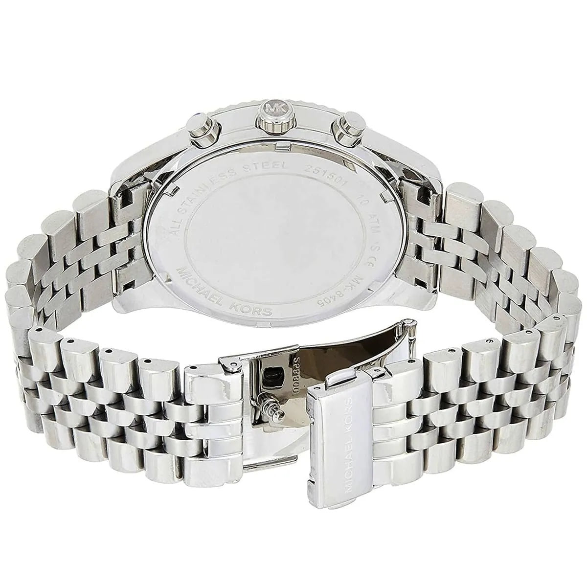 Michael Kors MK8405 Lexington Men's Silver Watch - SJR London Timepiece