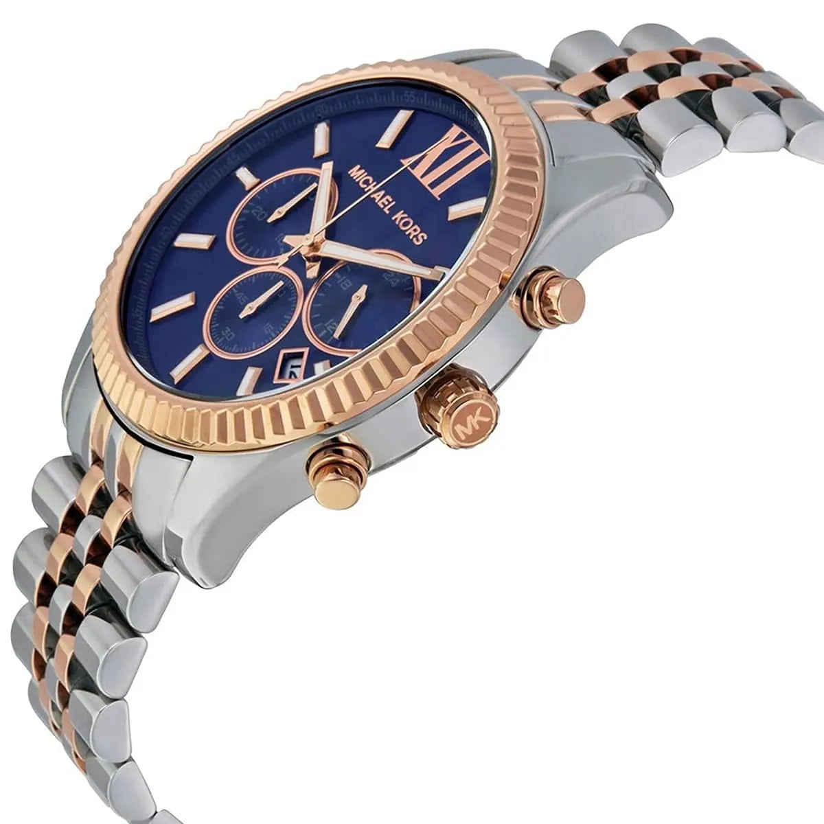 Montre bicolore Michael Kors Lexington MK8412 pour homme