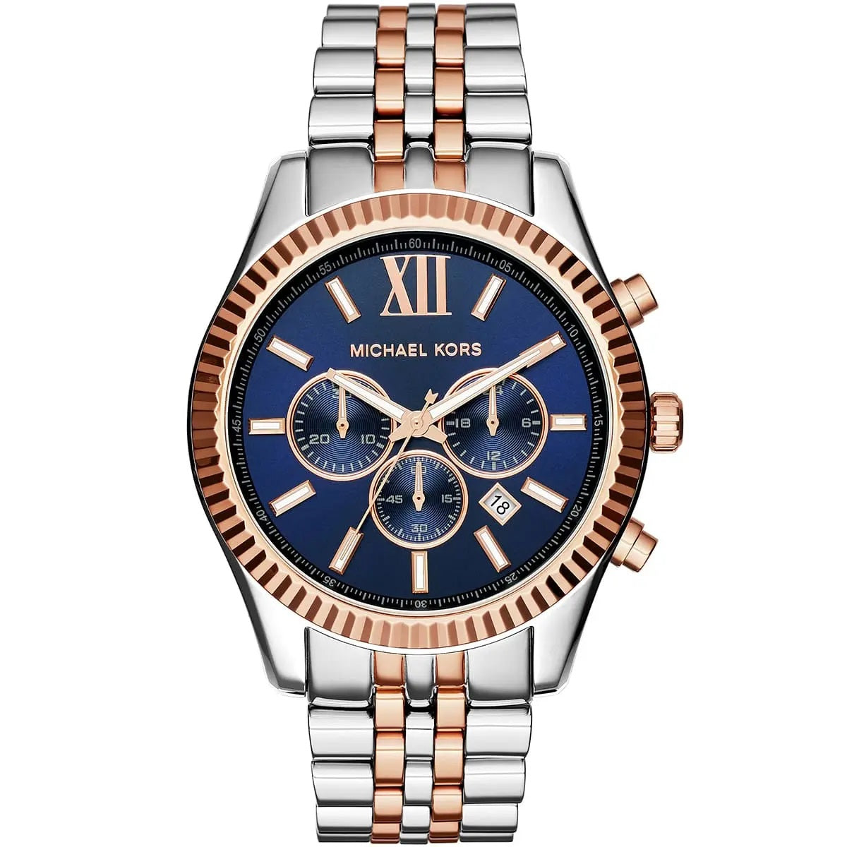 Michael Kors MK8412 Lexington Men's Two-Tone Watch - SJR London Timepiece