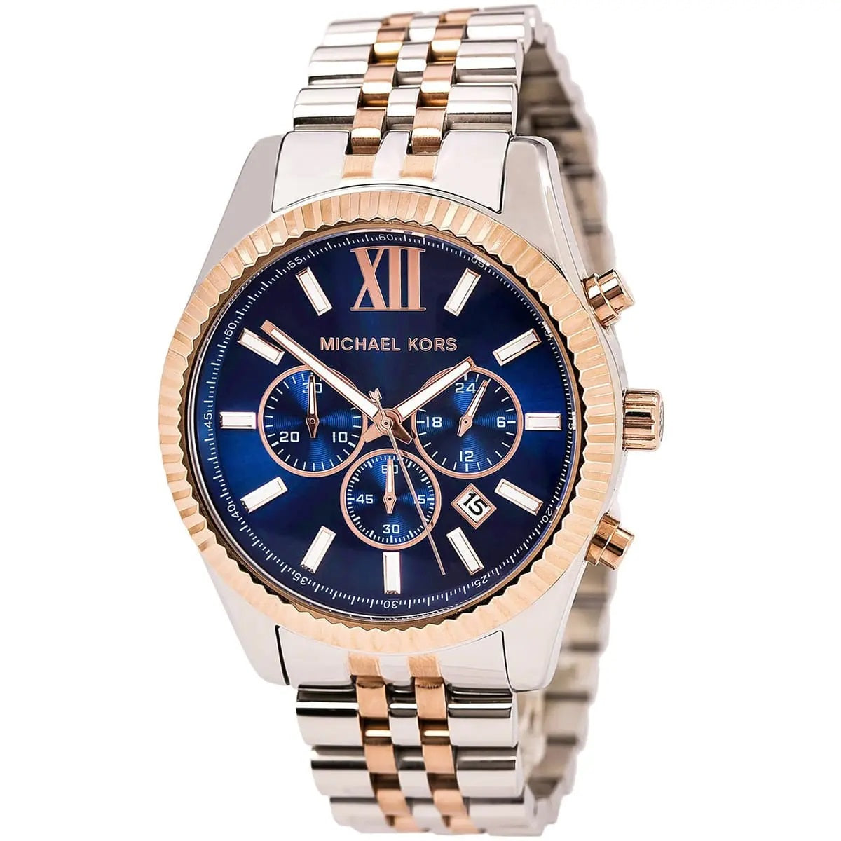 Michael Kors MK8412 Lexington Men's Two-Tone Watch - SJR London Timepiece