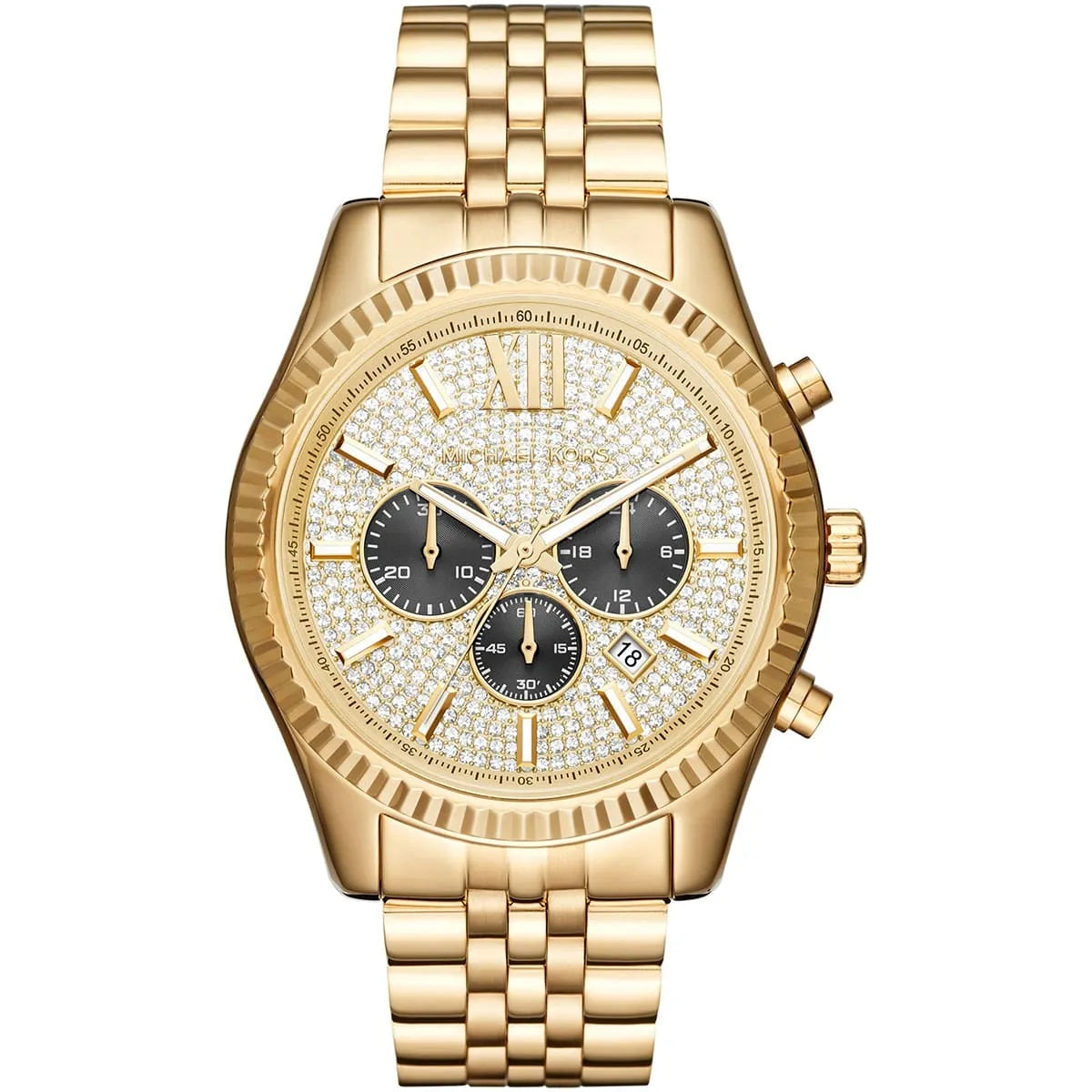 Michael Kors MK8494 Lexington Men's Gold Watch - SJR London Timepiece