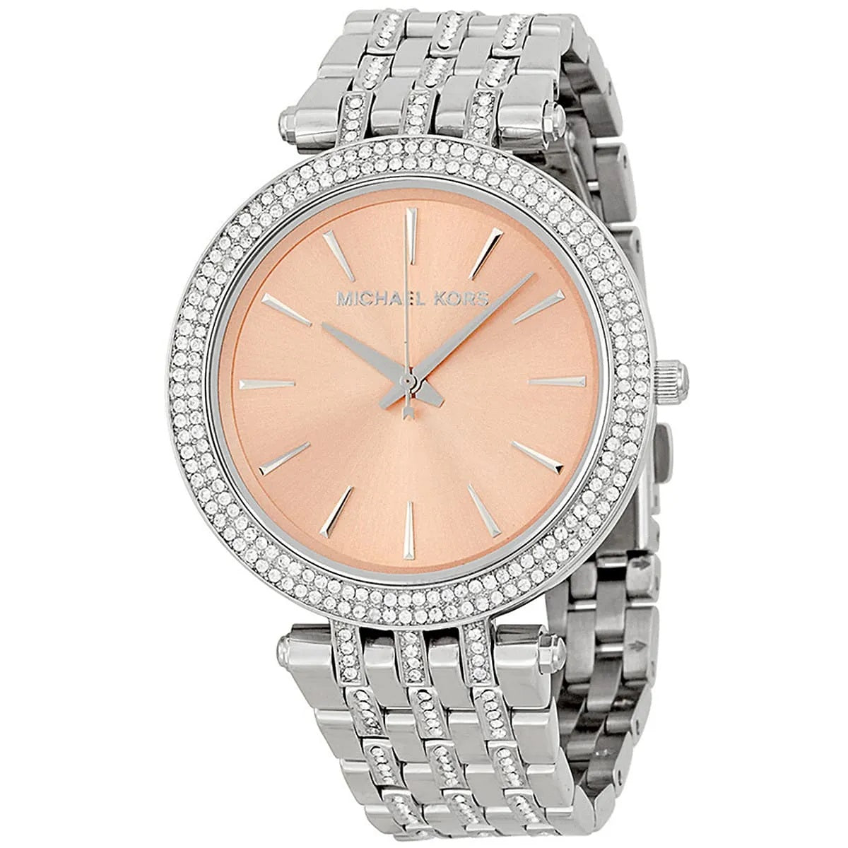 Montre femme Michael Kors MK3218 Darci argentée et rose