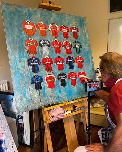 Middlesbrough FC Shirts - A2 Signed Limited Edition Prints
