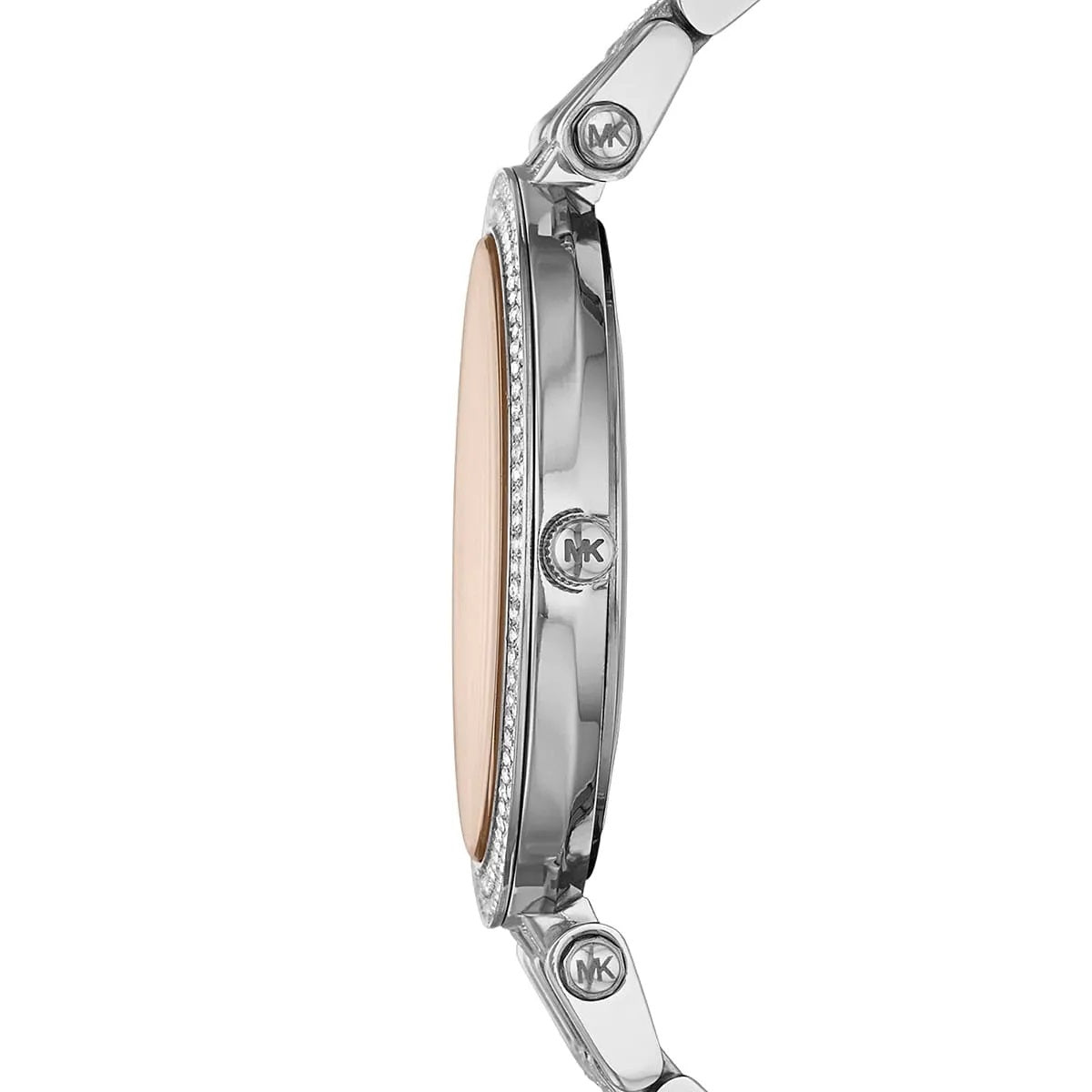 Montre femme Michael Kors MK3218 Darci argentée et rose