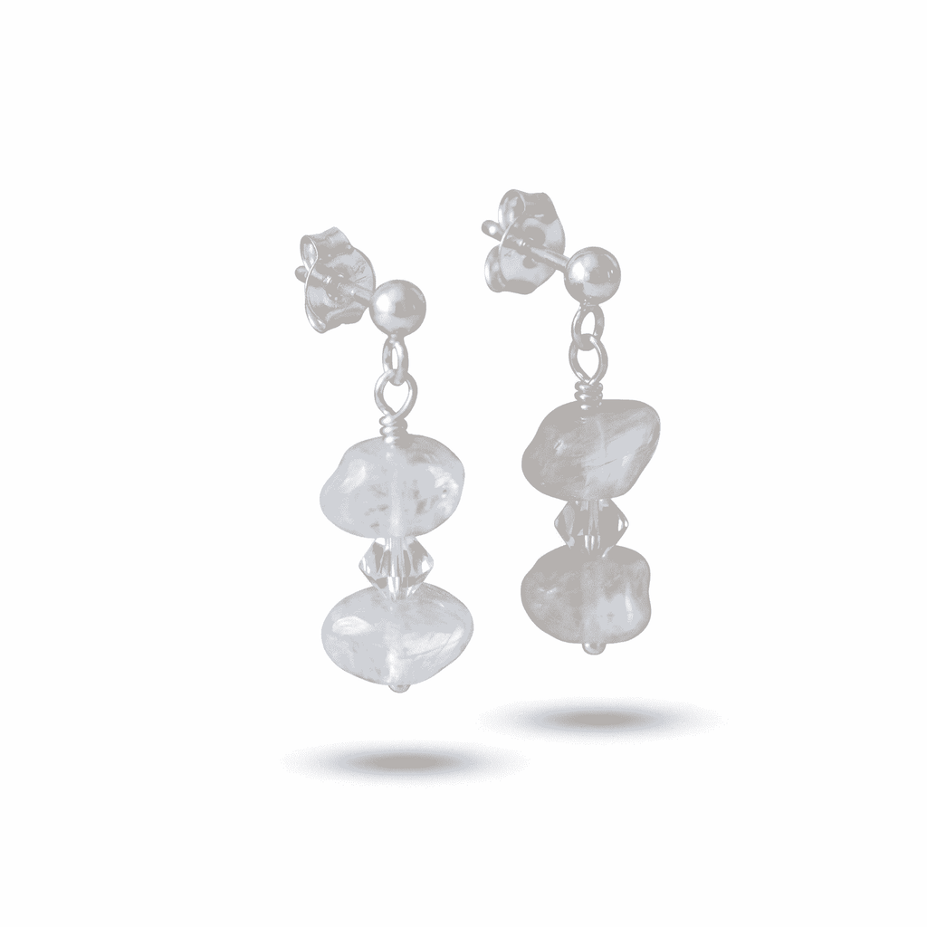 Moonstone Gemstone Earrings