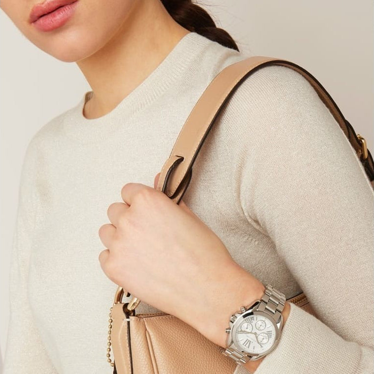 Michael Kors MK6174 Bradshaw Women's Silver Watch - SJR London Timepiece