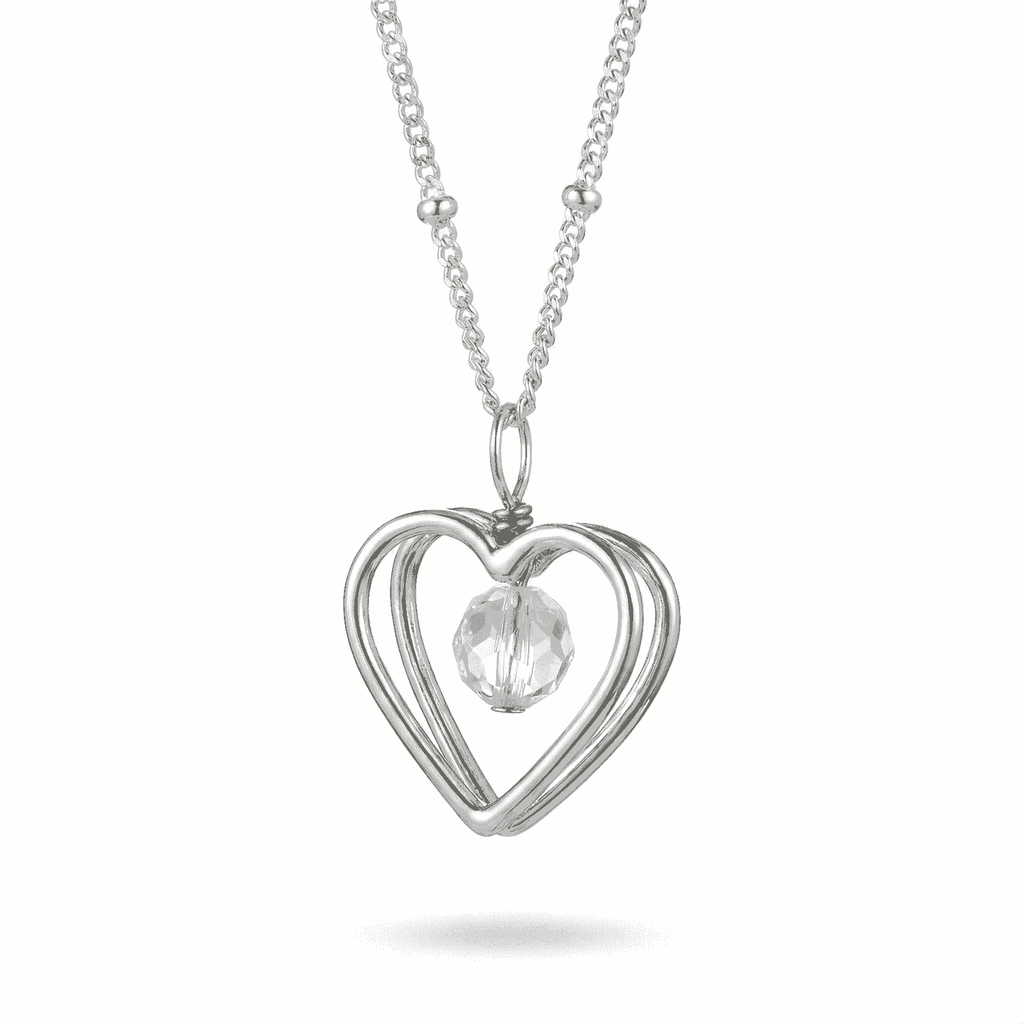 Crystal Heart Necklace