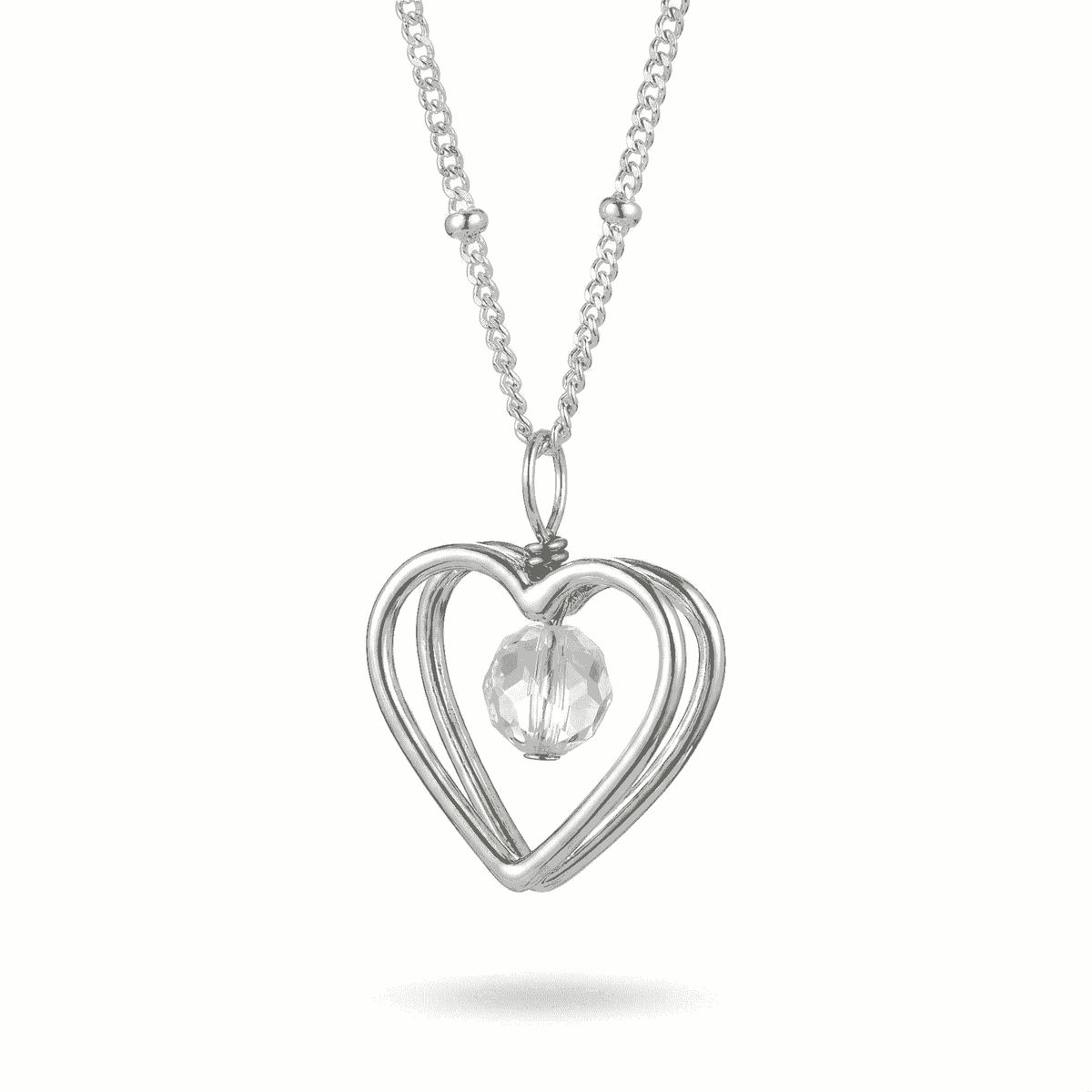 Crystal Heart Necklace