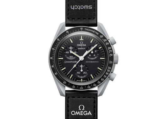 Swatch x Omega Bioceramic Moonswatch Mission to The Moon (SO33M100) - SJR London Timepiece