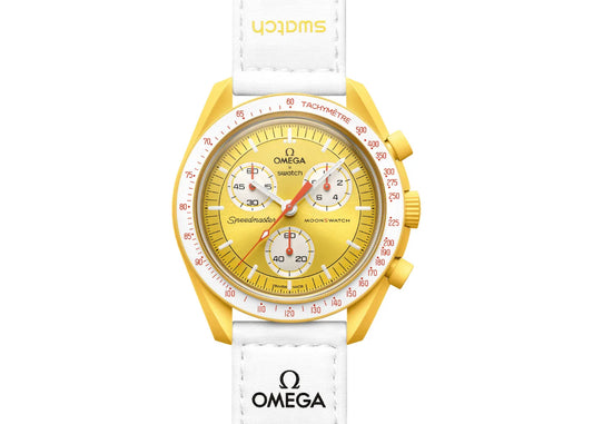 Swatch x Omega Bioceramic Moonswatch Mission to Sun (SO33J100) - SJR London Timepiece