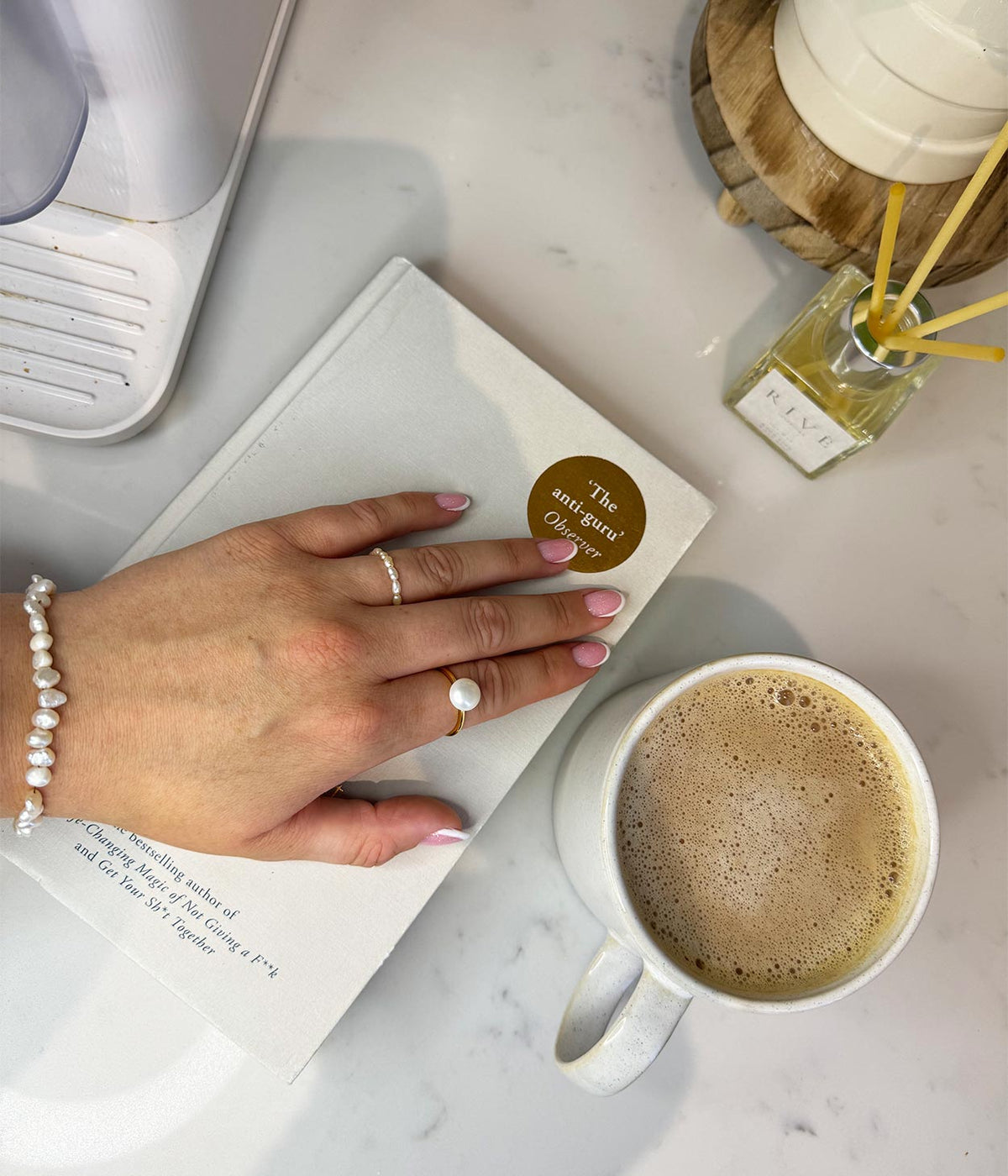 Bague perles et billes