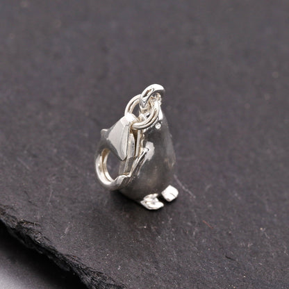 Penguin Silver Charm
