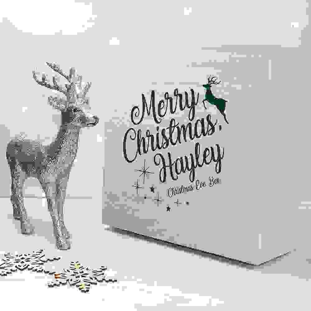 Personalised Rudolf Christmas Eve Box