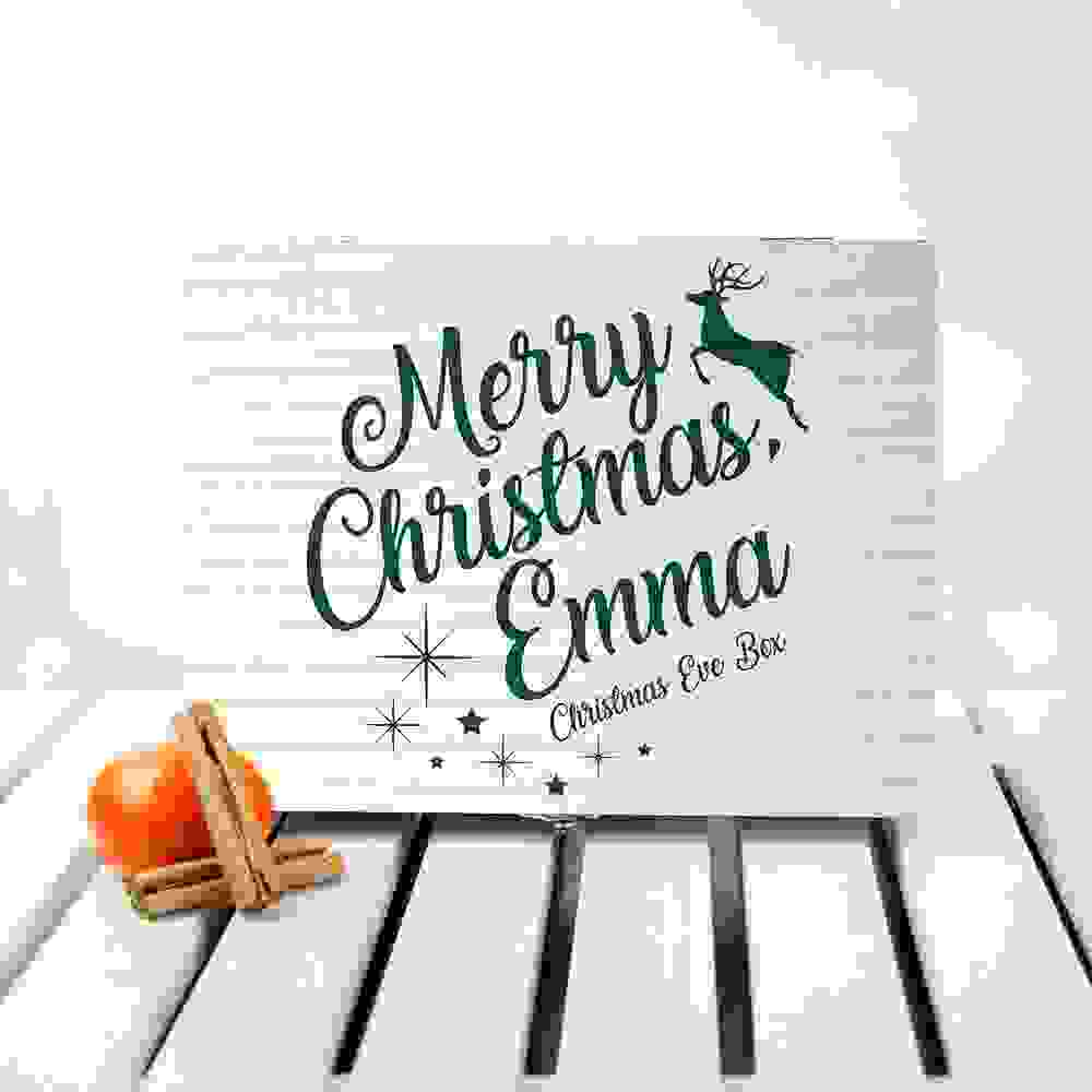 Personalised Rudolf Christmas Eve Box