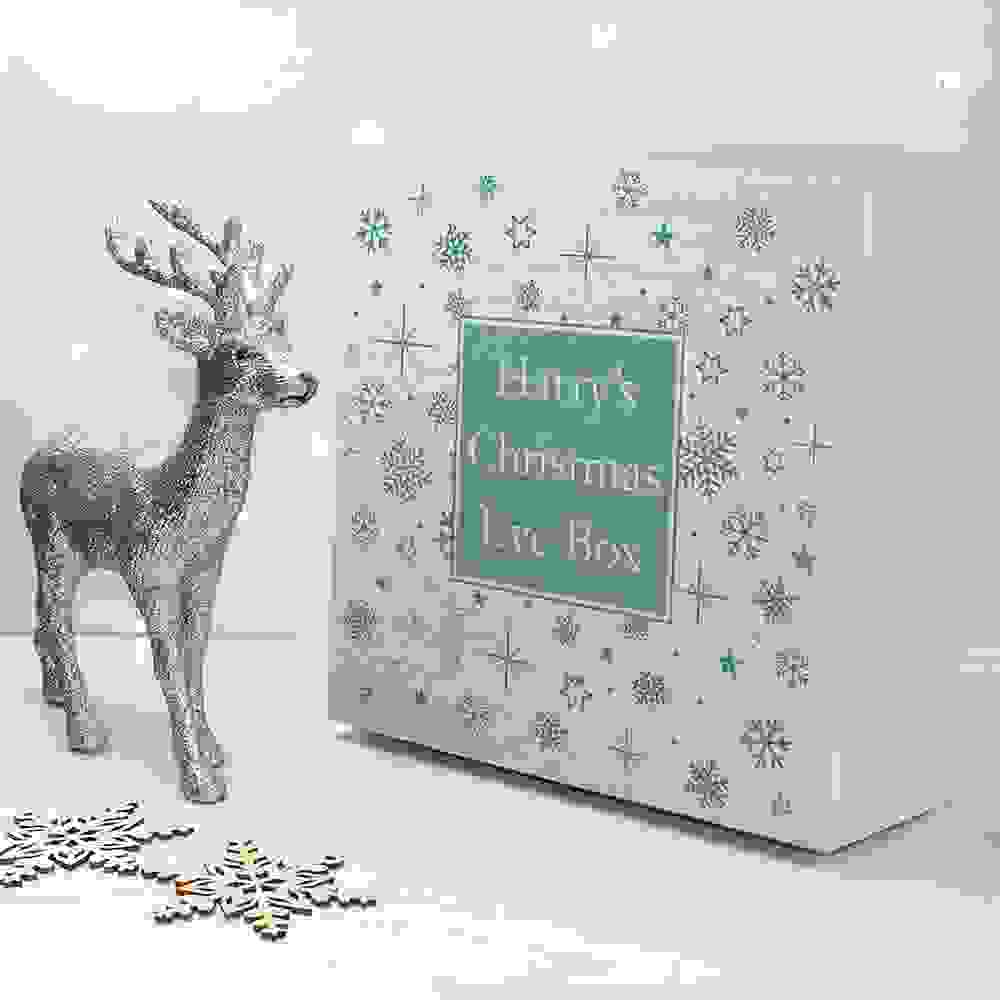 Personalised Snowflake Christmas Eve Box