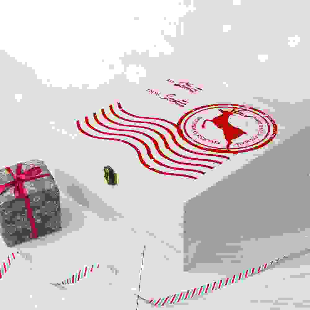 Personalised North Pole Air Mail Christmas Eve Box