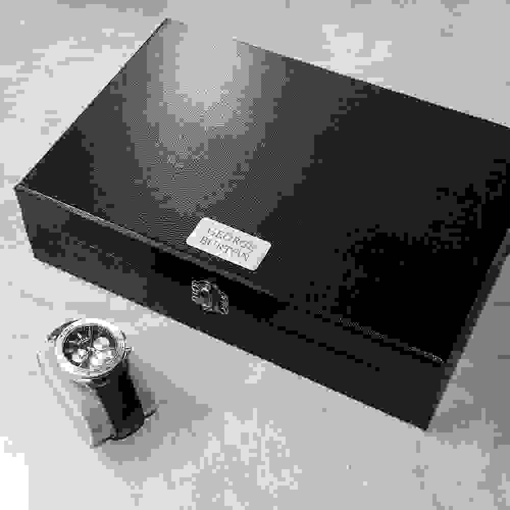 Personalised Watch and Cufflinks Box