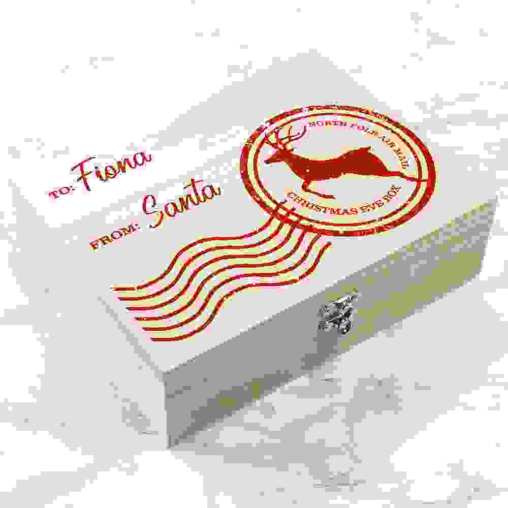 Personalised North Pole Air Mail Christmas Eve Box