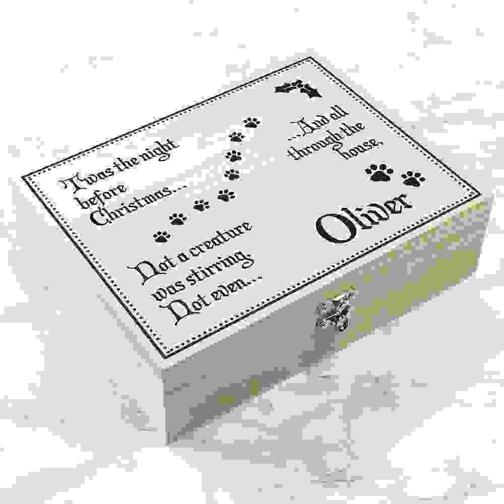 Personalised Pets 'Twas The Night Before Christmas Eve Box