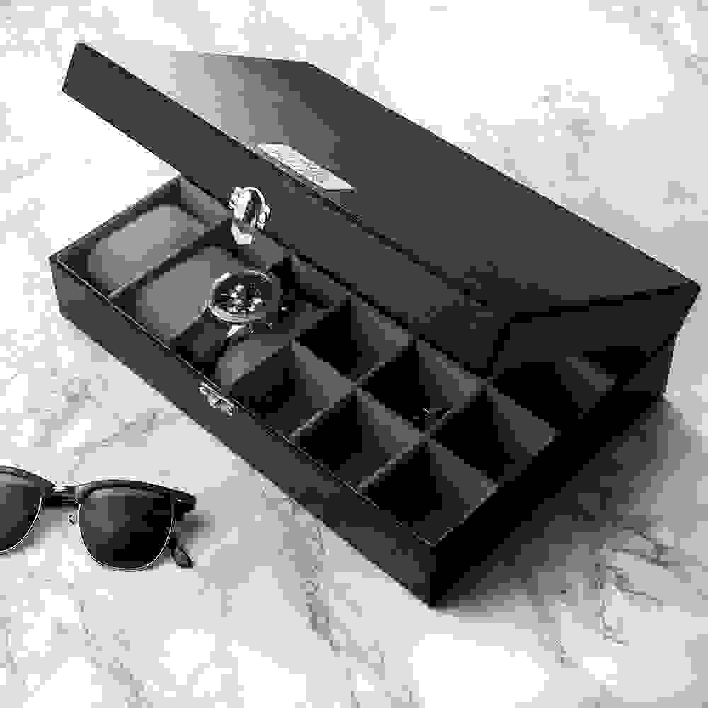 Personalised Watch and Cufflinks Box