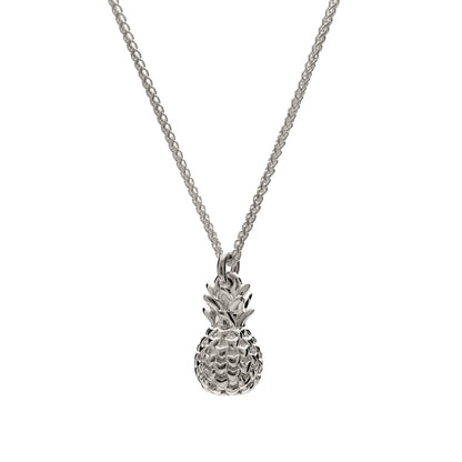 Pineapple Silver Charm