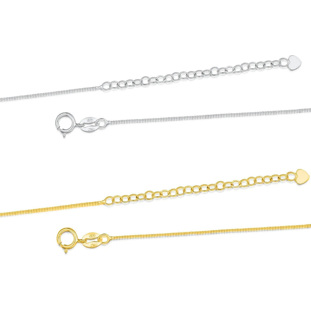 Poppy Silver Vertical Bar Pendant Necklace