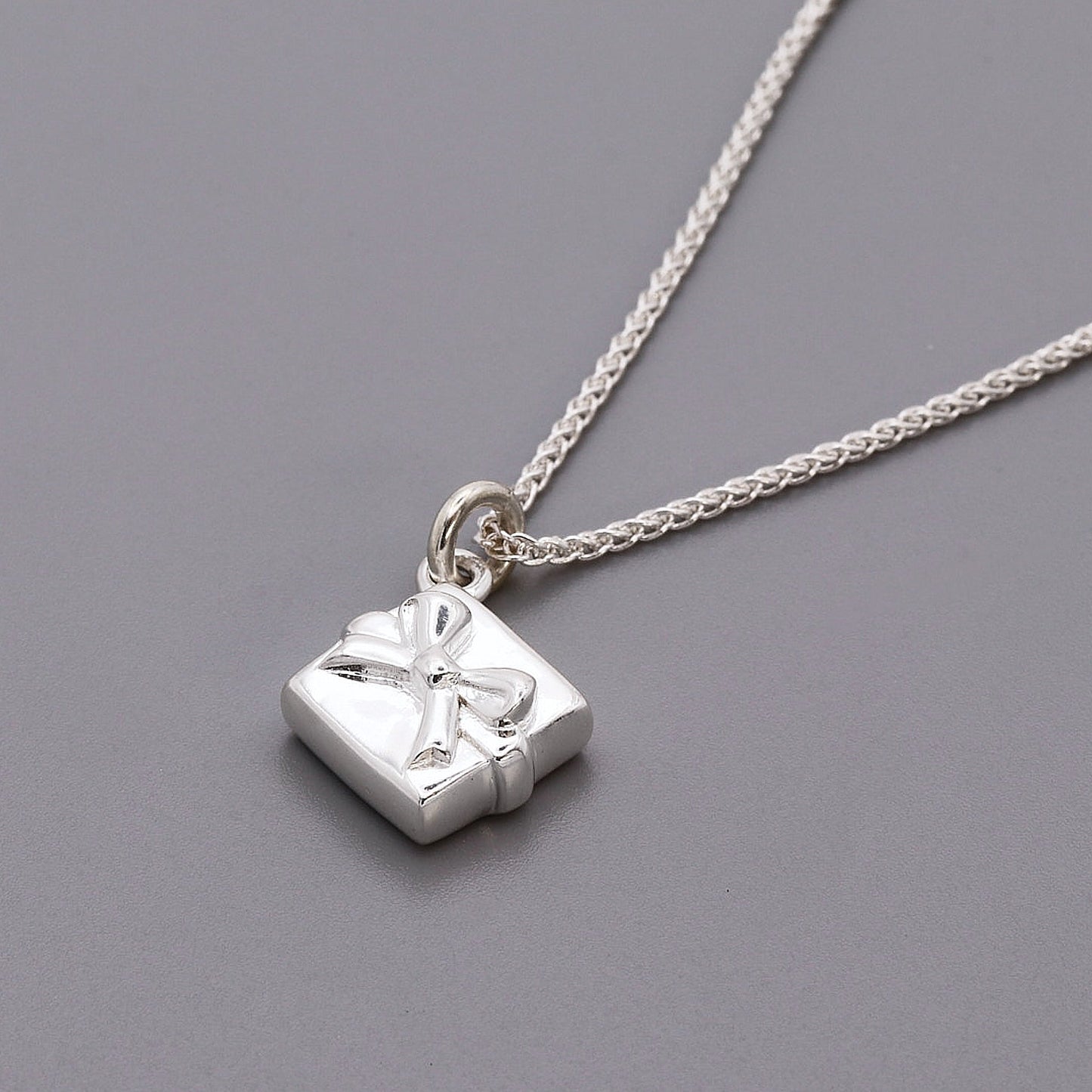 Present Personalised Silver Charm