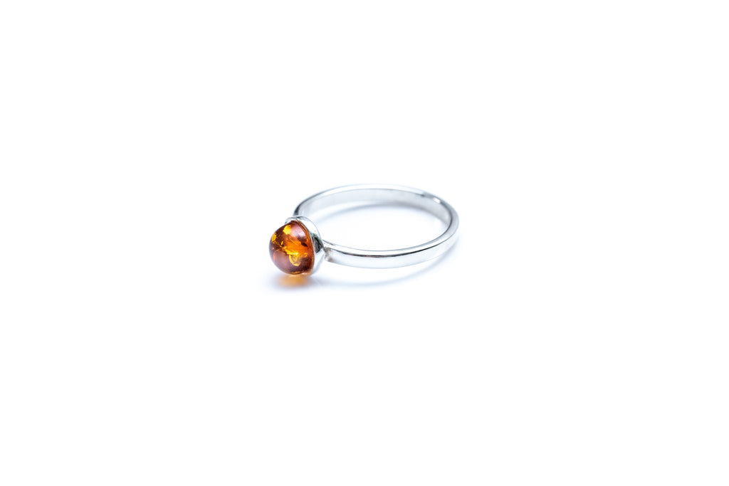 Bague Mini Ambre Empilable ESSENTIALS