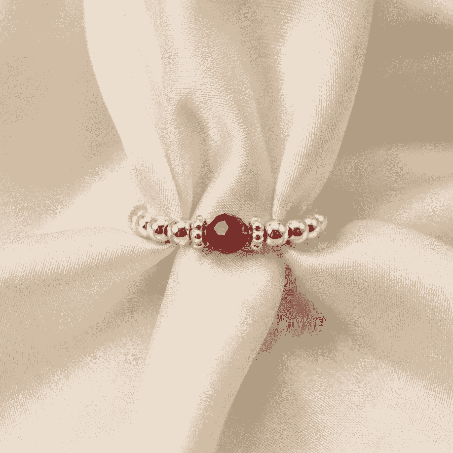 Scarlet Crystal Ring