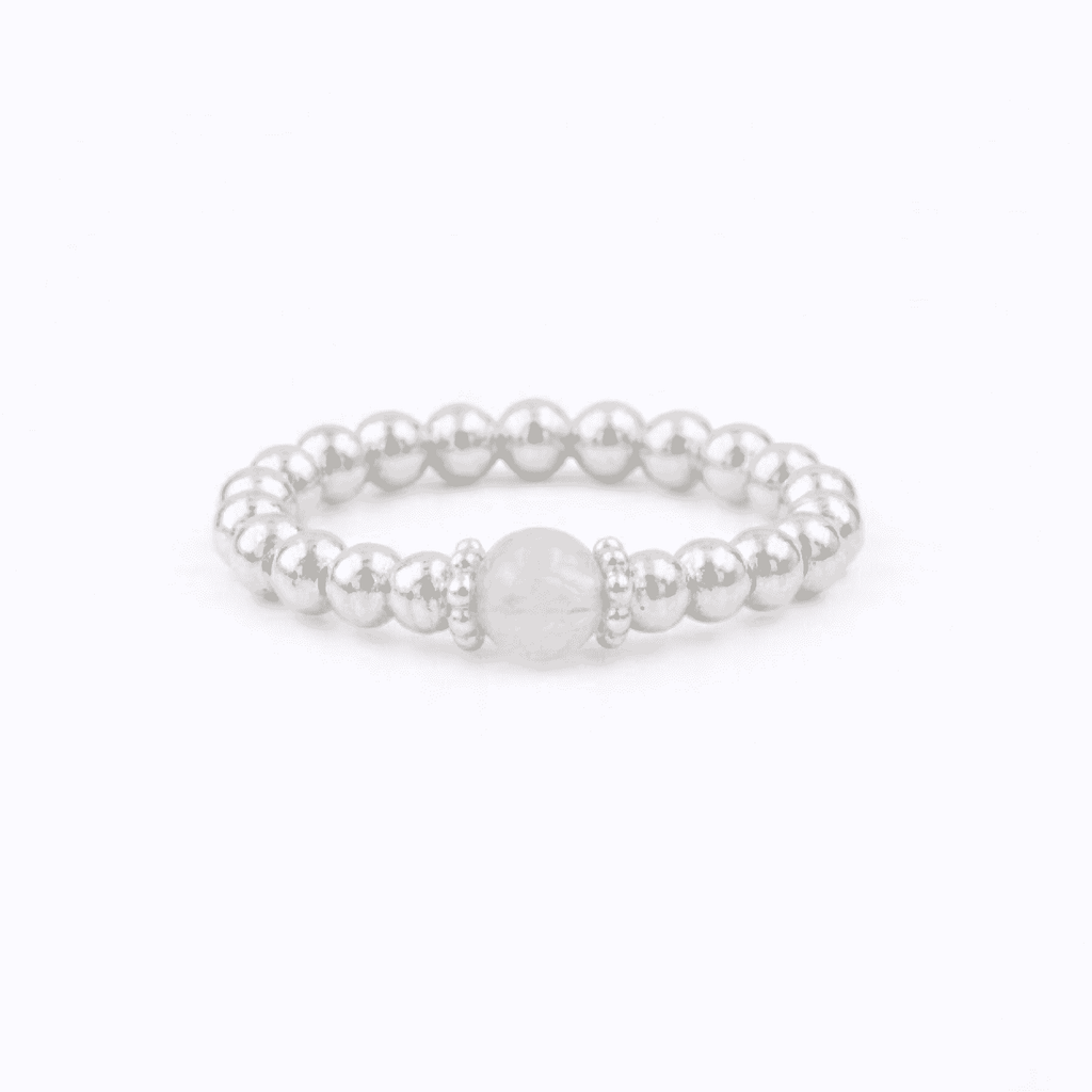 Rose Quartz Gemstone Ring