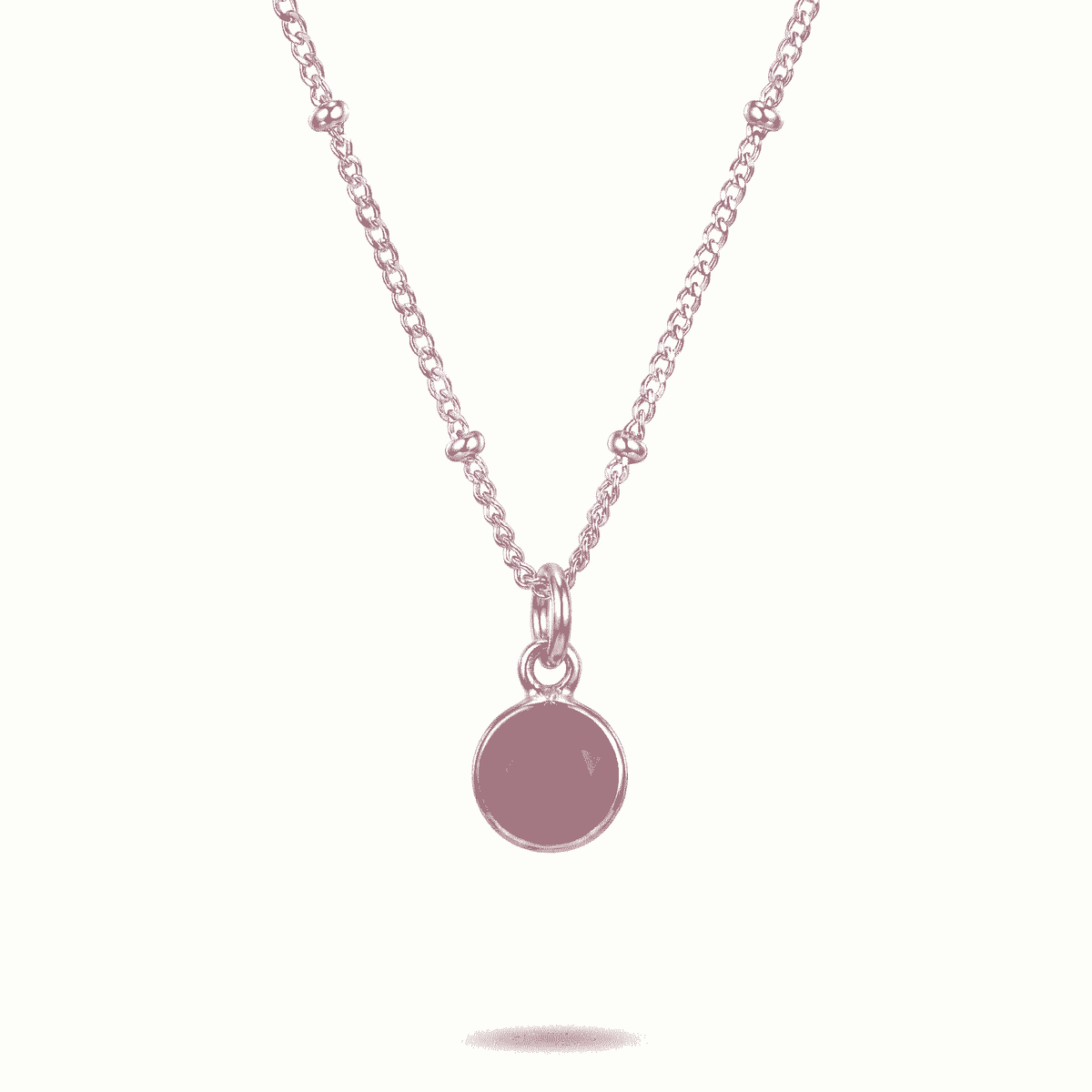 Ruby Birthstone Necklace