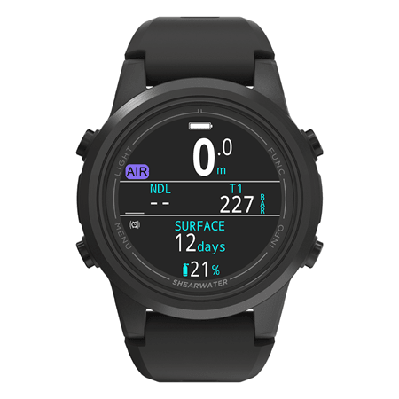 Shearwater Tern Dive Computer – Full Colour AMOLED, Bluetooth, Rechargeable | Sport Diving