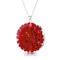 Poppy Full Moon Large Pendant Necklace