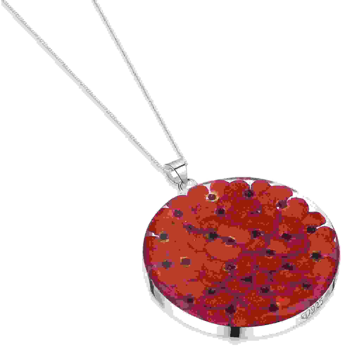 Poppy Full Moon Large Pendant Necklace