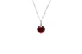 ESSENTIALS Mini pendentif cerise en ambre