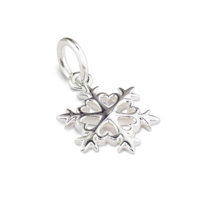 Snowflake Silver Charm