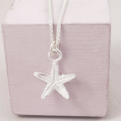 Starfish Silver Charm