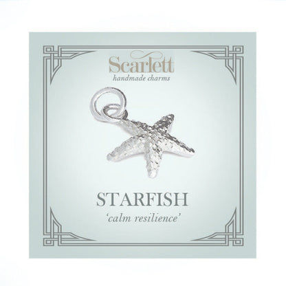 Starfish Silver Charm