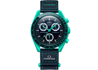 Swatch x Omega Bioceramic Moonswatch Mission to Earth - Polar Lights (SO33L103) - SJR London Timepiece