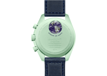 Swatch x Omega Bioceramic Moonswatch Mission to Earth (SO33G100) - SJR London Timepiece
