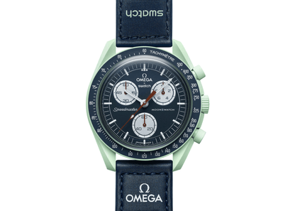 Swatch x Omega Bioceramic Moonswatch Mission to Earth (SO33G100) - SJR London Timepiece
