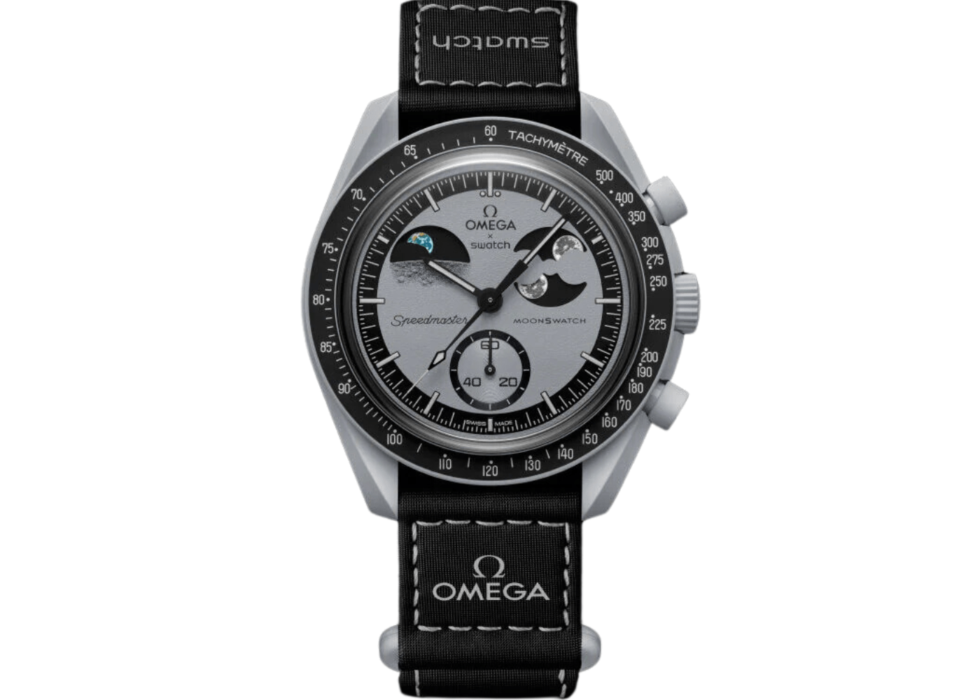 Swatch x Omega Bioceramic Moonswatch Mission to Earthphase (SO33M700) - SJR London Timepiece
