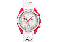 Swatch x Omega Bioceramic Moonswatch Mission to Mars (SO33R100) - SJR London Timepiece
