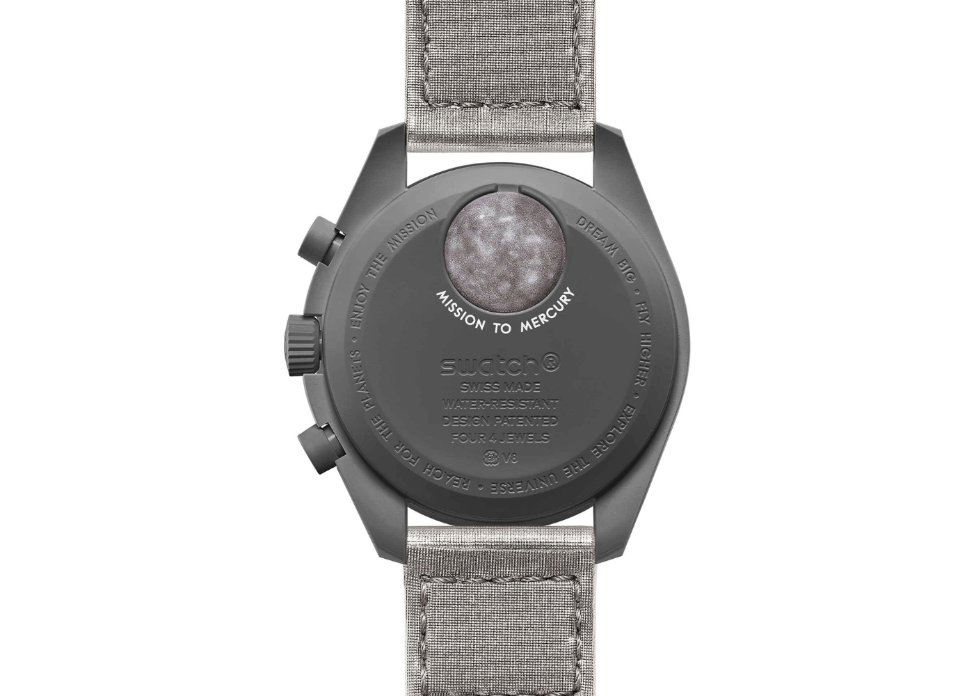 Swatch x Omega Bioceramic Moonswatch Mission to Mercury (SO33A100) - SJR London Timepiece