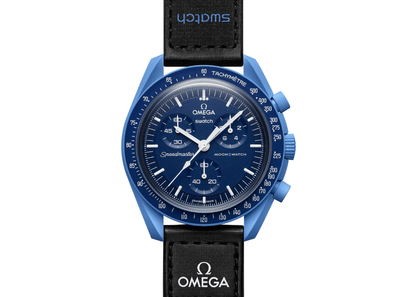 Swatch x Omega Bioceramic Moonswatch Mission to Neptune (SO33N100) - SJR London Timepiece