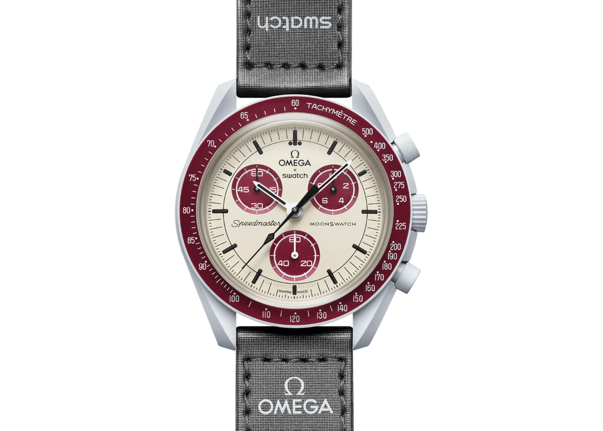 Swatch x Omega Bioceramic Moonswatch Mission to Pluton (SO33M101)